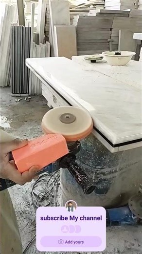 Supreme Marble Step Gola Buffing: Achieve a High Gloss Finish