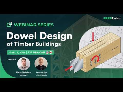 Advanced Dowel & Bolt Design for Timber Structures