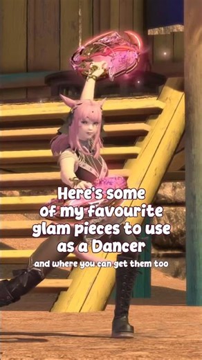 Some of the BEST dancer glam pieces #ff14 #ffxiv #dawntrail
