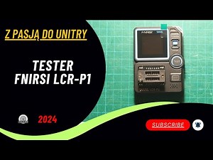 140. FNIRSI LCR-P1 tester device test and comparison with DSC-TC3