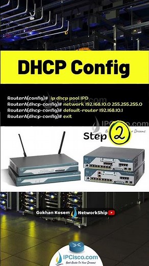 Cisco DHCP Configuration!!! ✨💻✨| IPCisco.com