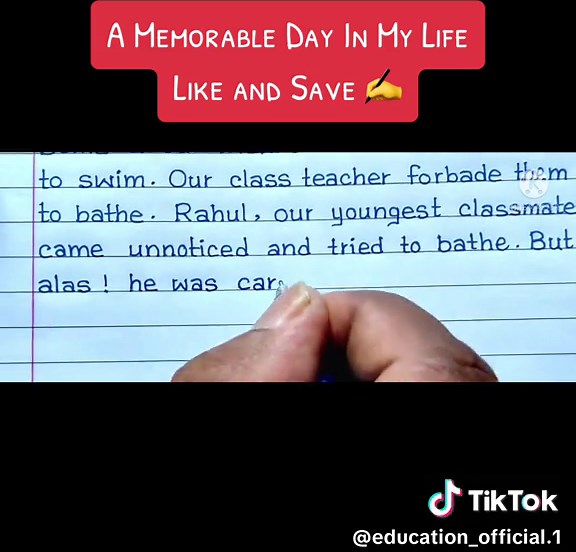 An Unforgettable Day in My Life: Memorable Moments and Reflections