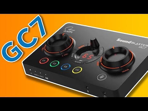GREAT FOR GAMING! Sound Blaster GC7 Review