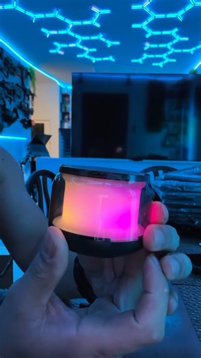 Mini Bluetooth Speaker with RGB Lights – Fits in Your Pocket!