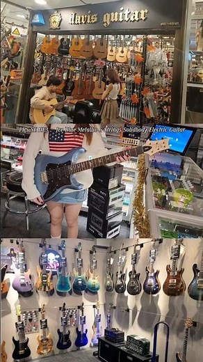 PRS SE NF3 – Ice Blue Metallic 6 Strings Solidbody Electric Guitar Preview | Guitar Preview