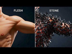 Add Stones/Rocks to Character Body Surface in Unreal Engine 5 Niagara 🗿🧑‍💻🏔️