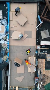 Step-by-step tapered insulation install #roofing #toronto #torontohomes #torontobuilder #torontoroofing #renovation #buildersofinsta #roofersofinstagram | TorontoRoofing.ca