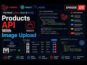 Laravel Products REST API With Image Upload | Episode 05