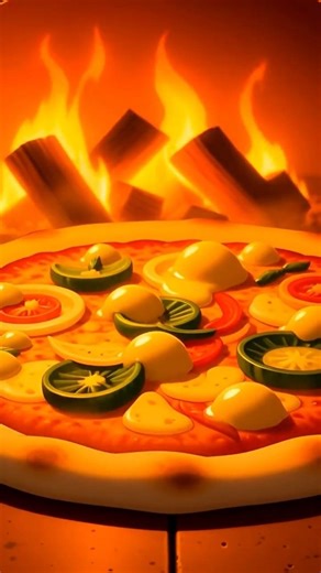 Easy Clay Oven Cheesy Pizza ピザ