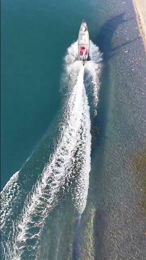 Freighter Canoe + Jet Motor = Shallow Water BEAST