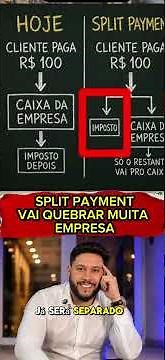 ENTENDA COMO O SPLIT PAYMENT VAI QUEBRAR A SUA EMPRESA🚨💸