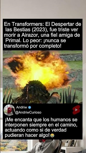 Transformers: Beasts Awakens (2023) Airazor is the character who...