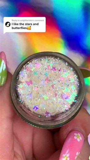 Stars and Butterflies in my Glitter #slayfirecosmetics #glitter #swatches #glittermakeup