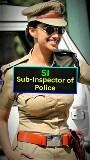 Police Ke Rank Aur Unka Matlab 🚔 | DSP, SP, SI Full Form | Police Post GK in Hindi #shorts