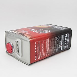 [Hot Item] 4 Liter Rectangular Jerry Can Metal Tin for Oil Can Manufacturer