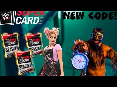 NEW EON CODE!! CRAZY REWARDS WWE SUPERCARD