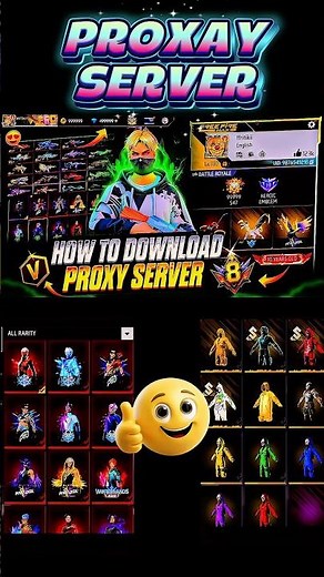 Vip proxy server kaise download karen || vip proxy server free fire || Ritik FF || #freefire