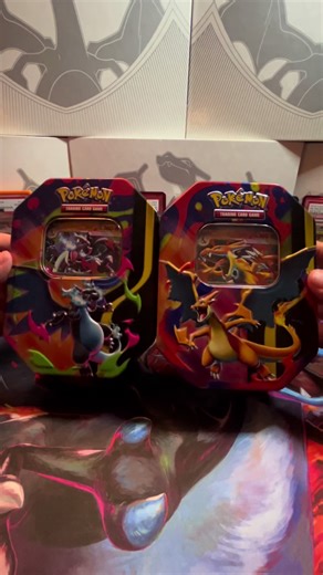 Exciting Charizard Tin Pulls Unveiled!