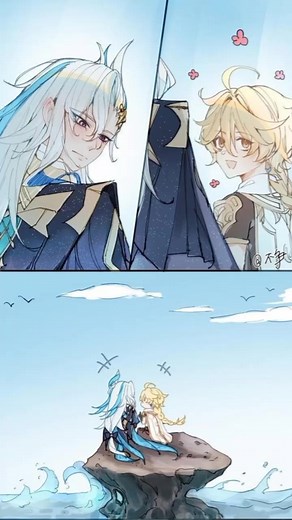 aether x all #genshinimpact #aetheredit #aetherxharem