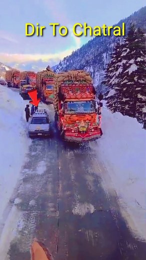 61K views · 1.5K reactions |  An overloaded wheat truck is going to Chitral✌️ #trucking #truckerslife #fyp #reels #facebookreels #foryoupage #viralpost #viral #FacebookReelsContent #photographer | Trucks ki duniya ٹرک کی دنیا | Facebook