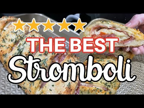 How to Make The BEST Restaurant Quality Stromboli EVER | Quick and Easy Dinner Recipe