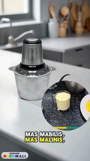 Manual chopping? So yesterday! 😅 Level up your kusina with the Edmark Smart Electric Chopper – bilis giling, walang kahirap-hirap! 🥩🧅🥕 Perfect for meat, veggies, salads, at iba pa! Mas tipid sa oras, mas ganda ng luto!✨ 🛒 Available now @ Edmark Live Mall – add to cart na bago maubos! 👇 Comment your favorite dish na gusto mong gilingin gamit 'to! | Edmark Live Mall