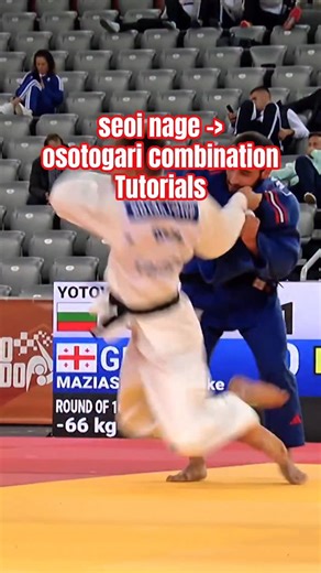 용용용 YYY on Instagram: "업어치기 빠지면 밭다리 하는 법!/seoi nage -> osoto gari combination tutorial🤩"