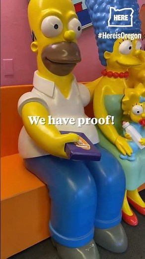 The 'real' Springfield from The Simpsons is in Oregon