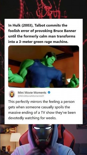 Hulk 2003 Antagonist Talbot Pushes Bruce Banner Past His Limit Triggering the Hulks Transformation