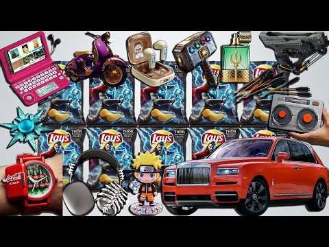 Top 10 Snacks Collection🤑Rc Bike, Goku, Naruto, Spider-Man, Rc Toys, Doms, Pens, Pokemon, JCB, Truck