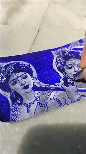 Kanha ji And Balram ji 😍❤#o palanhare #blue ink #new #viral #shorts