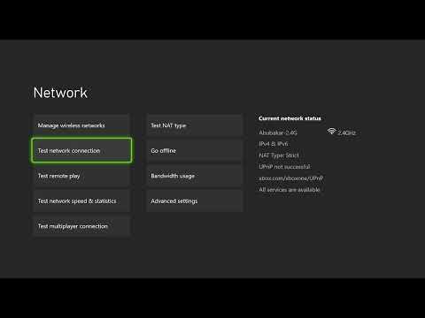 Xbox Series X|S How to Test Network Connection, remote play & Multiplayer connection