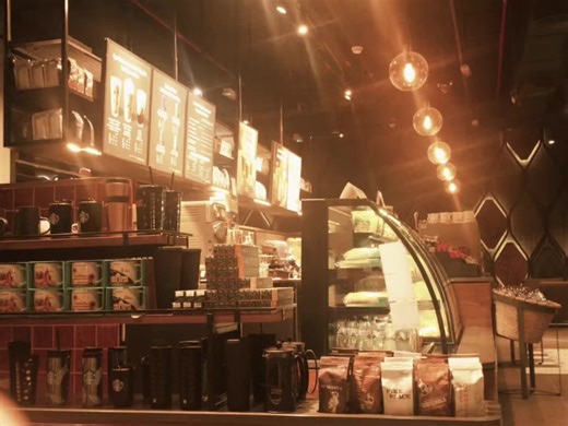 Warm 2000s Coffee Shop Vibes