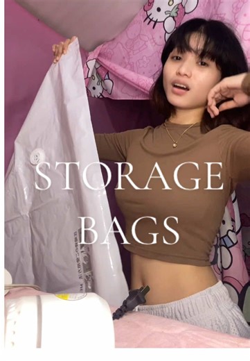 Maximize Space with Vacuum Storage Bags