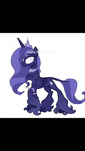 My Little Pony Luna Redesign: Part 1