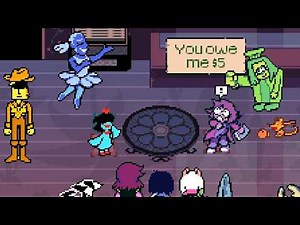 DELTARUNE Chapter 5 - All Cafe Interactions
