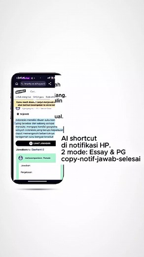 Satu gerakan buat pangkas semua keribetan belajar lo. Winatra AI adalah asisten produktivitas yang bisa ngasih jawaban instan langsung dari teks yang lo copy tanpa perlu split-screen atau pindah aplikasi. Semuanya bekerja rapi dan siluman di dalam panel notifikasi HP lo. Buat kendala sistem atau proteksi di beberapa platform yang sempat kalian tanyain kemarin, tenang aja—semua limitasi itu lagi masuk tahap pengembangan intensif biar ke depannya bisa berjalan mulus tanpa hambatan. Slot Closed Bet