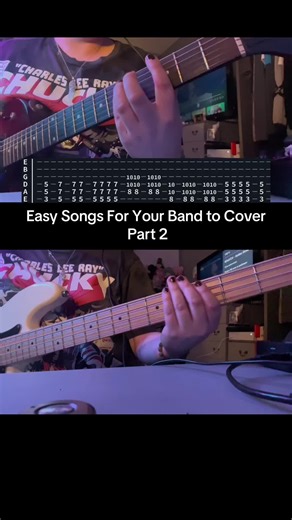 Self Esteem - The Offspring Guitar & Bass Tabs #guitar #guitartok #guitarcover #bass #easy