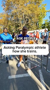 1.2K views | Asking Paralympic athlete how she trains. #paralympics #runner #marathon #nyc #FitTok | Body By Mark | Facebook