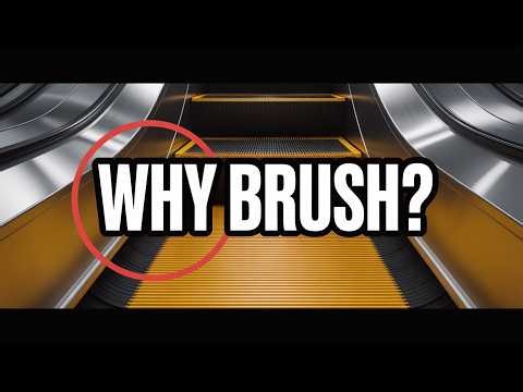 Why Do Escalators Have Brushes on the Side?