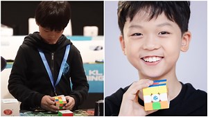 Yiheng Wang, 9, again breaks record for fastest average cube solve time