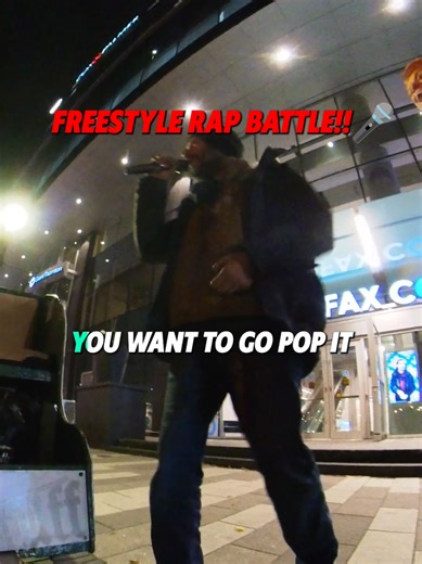 Freestyle rap battle on the streets gets a heartwarming conclusion ♥️ The sick rhymes were getting too wild, had to wrap it up before things got too crazy and out of control 🔥🎤🎶 All about the vibes and respect in the end, no hard feelings. Freestyle rap battle’s all about the energy. #halifax #rap #freestylerap #freestylebattle #rapbattle