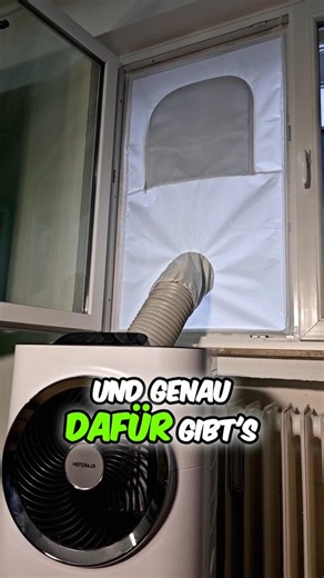Der größte Fehler bei mobilen Klimaanlagen! 🌡️❌ Warum deine Wohnung nicht kalt wird!❄️ #klimaanlage