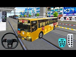 New Express Bus vs Bullet Train 🚄 Extreme Speed Test | 3D Driving Class 2026 Android Gameplay