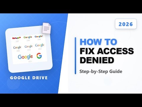 How To Fix Google Drive Access Denied