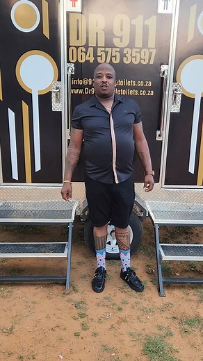 mobile Toilet by Dr 911#the best or nothing we offer presidential @free state and northwest
