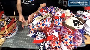 15K views · 233 reactions | This wreath is for all our dog owners and dog lovers! What do y'all think?? Would your dogs approve? We are showing you JUST what we used and exactly how we made it here on the blog: https://howtomakewreaths.com/patriotic-dog-wreath/ | DecoExchange | Facebook