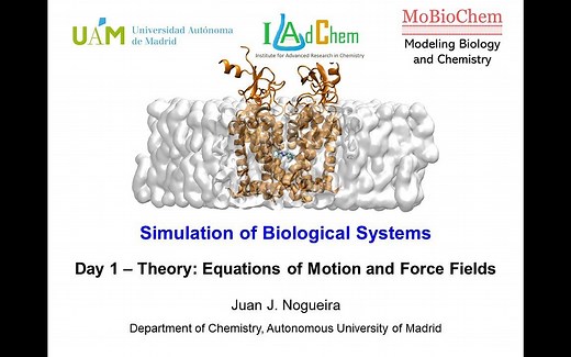 【搬运】gmx/Amber分子动力学模拟 理论与实践课 2022 by Jose Nogueira等人 伞形采样 QM/MM模拟 氧化还原 吸收光谱