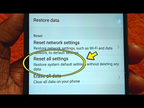Phone me Reset all settings kya hota hai | Reset All Settings ka matlab