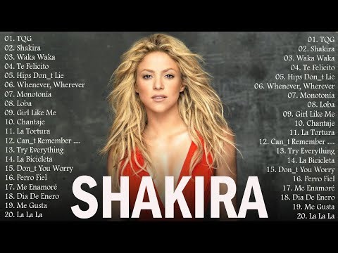 SHAKIRA Full Hits Songs Collection Album 2025 | SHAKIRA Best Songs Playlist 2025